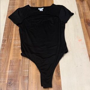 Rue21 Elegant Black Bodysuit